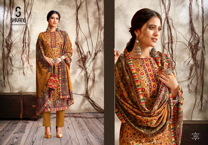 Shivang Kaafila Festive Wear Pashmina Wholesale Dress Material Collection